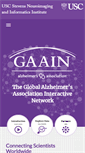 Mobile Screenshot of gaain.org